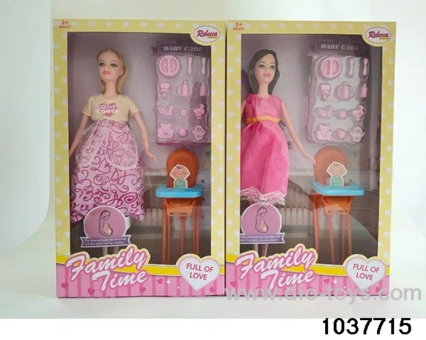 11.5 inch Barbie set in window box