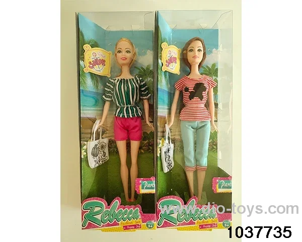 11.5 inch Barbie in window box