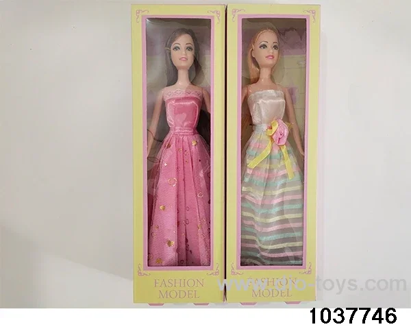 11.5 inch Barbie in window box