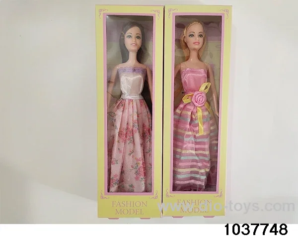 11.5 inch Barbie in window box