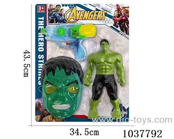 Hulk set in blister