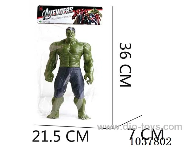 Hulk lights and music in PP bag with header