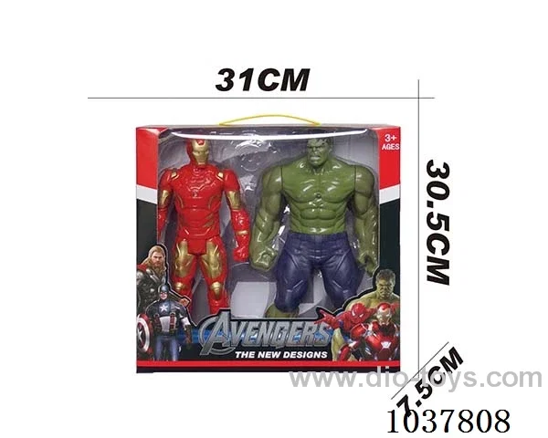 Avengers with  Lights and music in window box