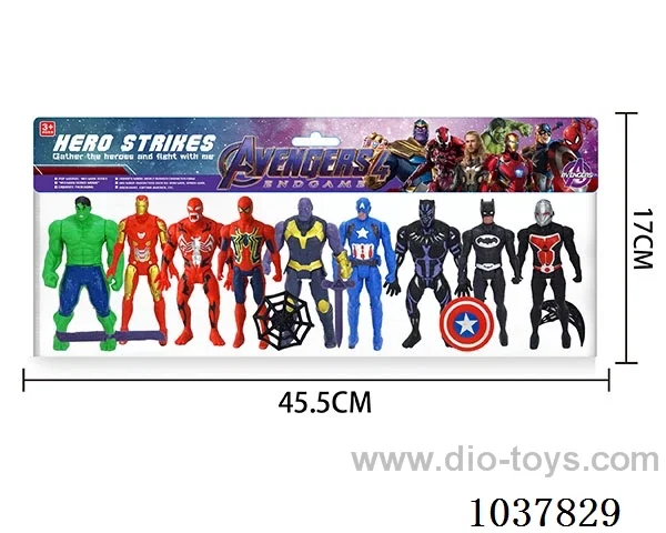 11.5cm The Avengers in PP bag with header