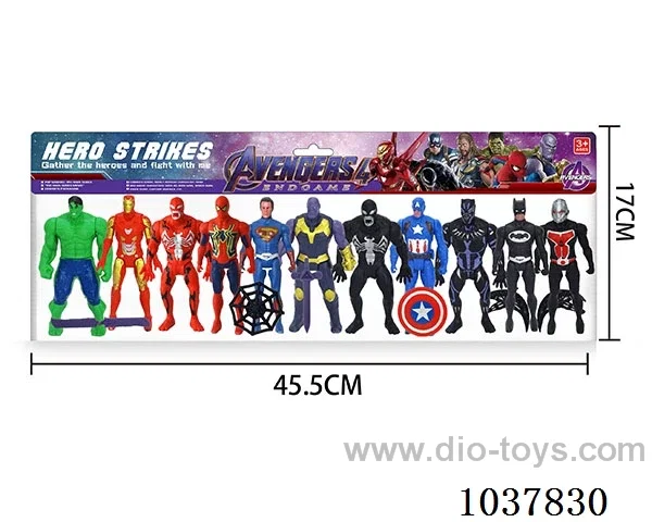 11.5cm The Avengers in poly bag header