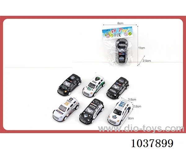 pull back car in opp bag