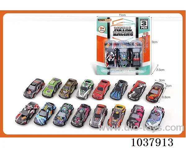 free wheel car in blister card