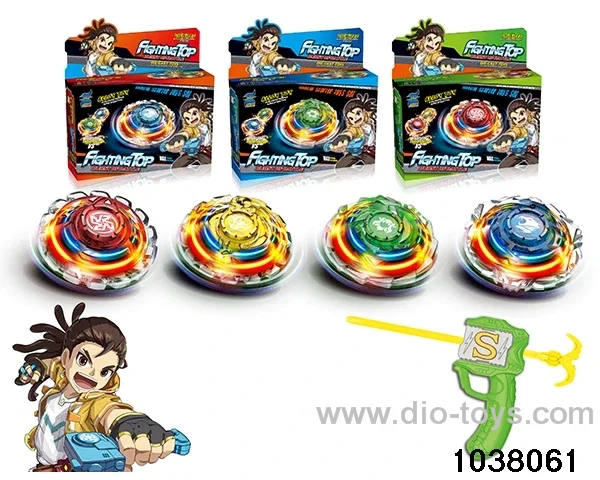 Lighted Alloy Gyro in color box