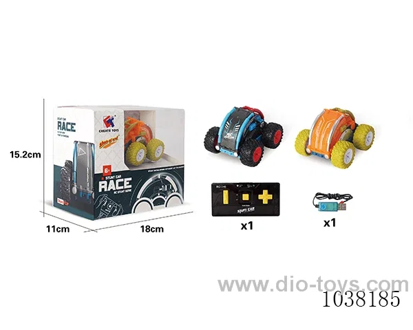 RC stunt car 2color mixed loading in window box
