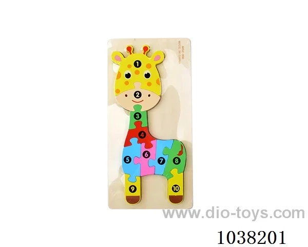 Educational toy in Plastic film