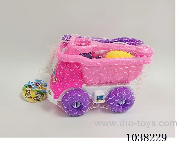 6pcs Beach car in Net bag