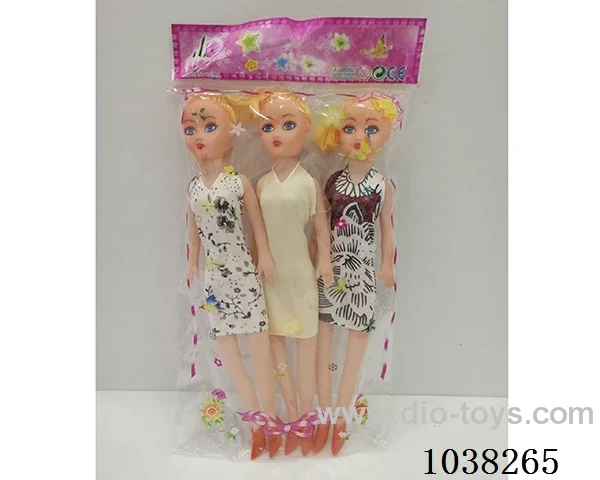 14inch 3pcs doll  in opp bag