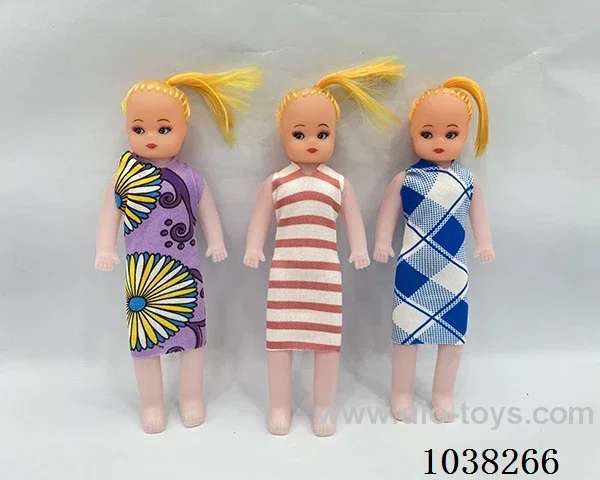 9inch 3pcs doll  in opp bag