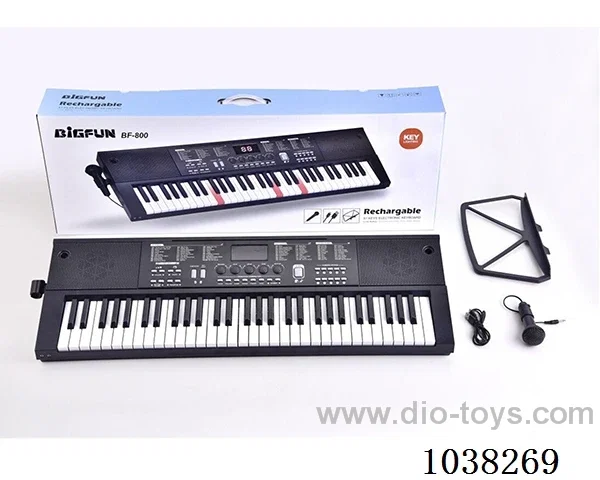 61-key keyboard in Color box