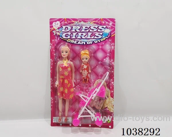 11.5inch doll family suit in blister card