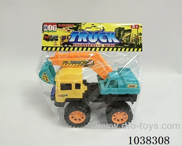 free wheel Construction truck in PP bag with header