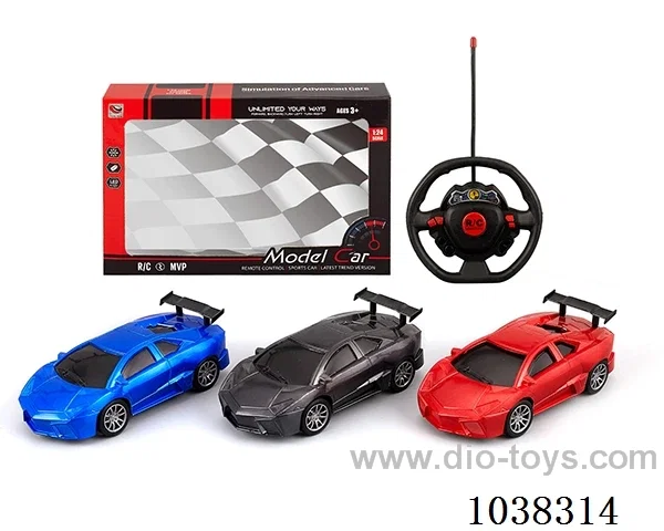 1:24 4ch RC car 3color mixed loading not include battery in Gilf box