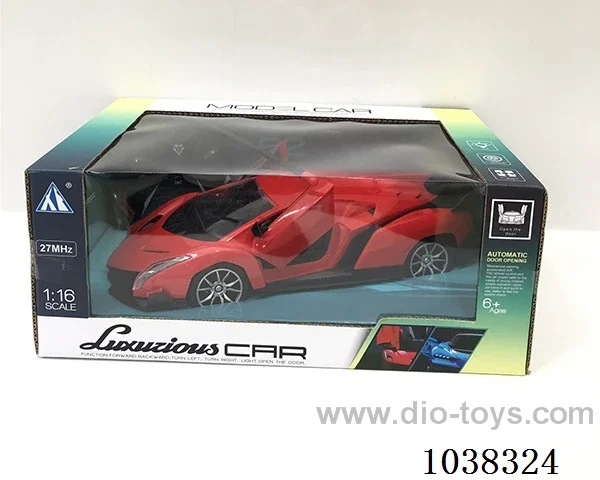 1：16 5ch RC car with light include battery  in Window box