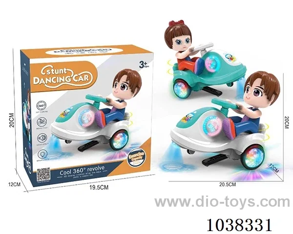 Stunt car 2color mixed loading  in Color box