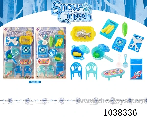 Tableware 2sets mixed loading  in blister card