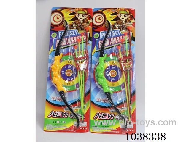 Bow and arrow  2color mixed loading  in blister card