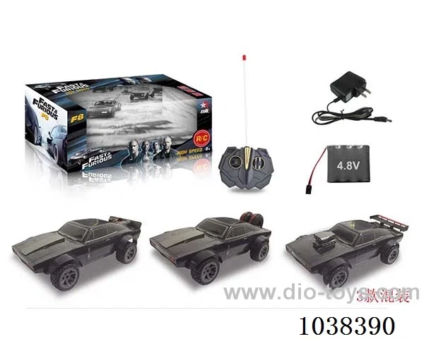 High speed RC car with light 3sets mixed loading include battery  in window box