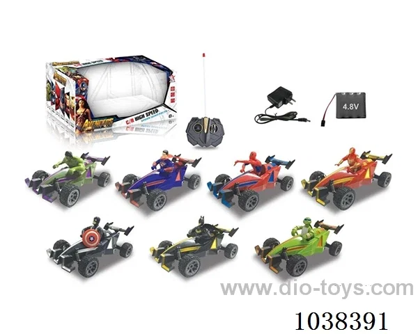 League of Legends high-speed RC car in window box