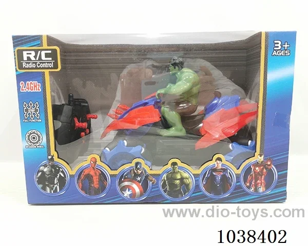 RC car with light include battery  in window box