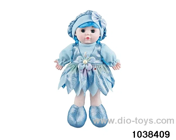 13 inch musical doll in opp bag