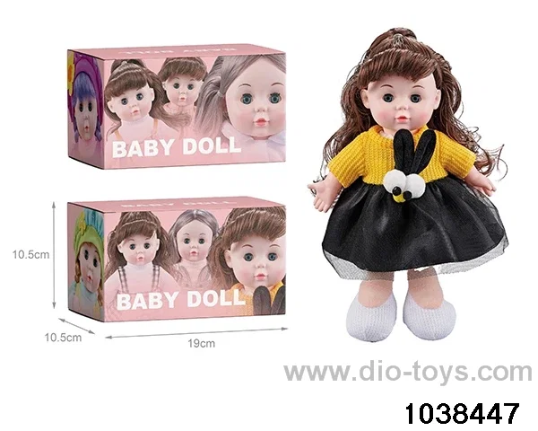 13 inch musical doll in color box