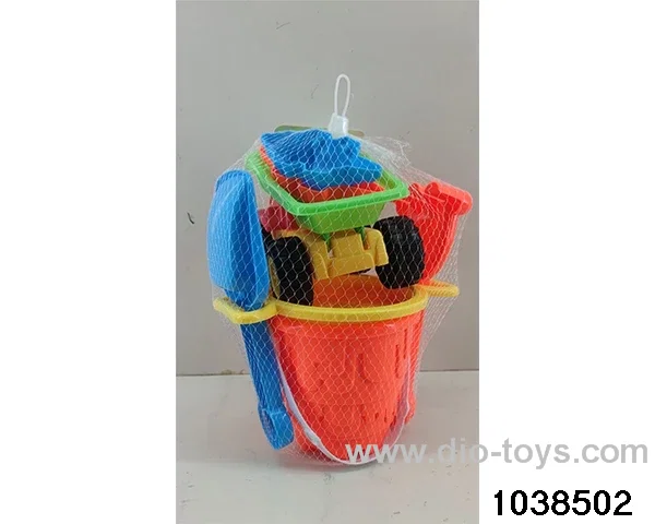 Beach Bucket (7PCS) in Net bag
