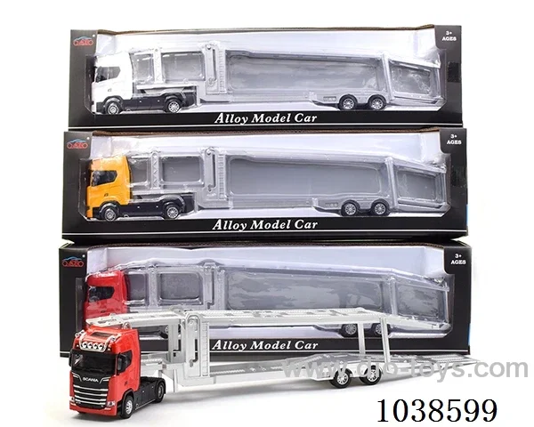 pull back alloy with sound &light 3color mixed loading in window box