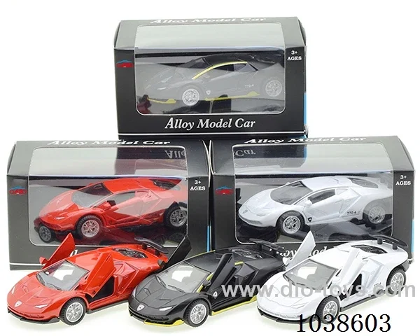 pull back alloy 3color mixed loading in window box