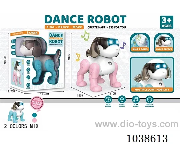 ELECTRIC PET DOG in window box