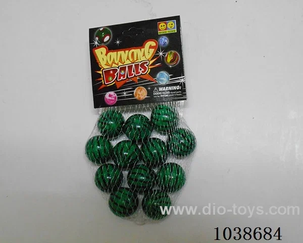 12pcsBouncy ball in Net bag