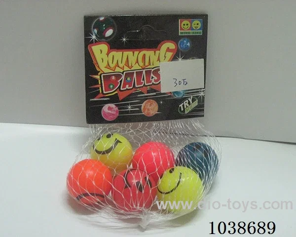 6pcsBouncy ball in Net bag