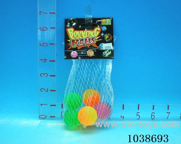 6pcsBouncy ball in Net bag