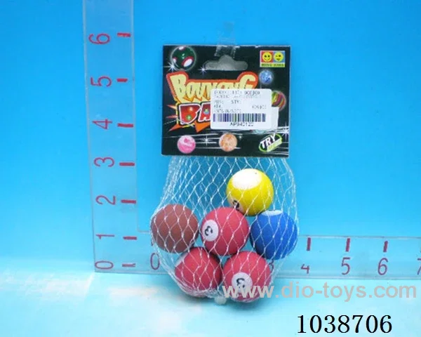 6pcsBouncy ball in Net bag