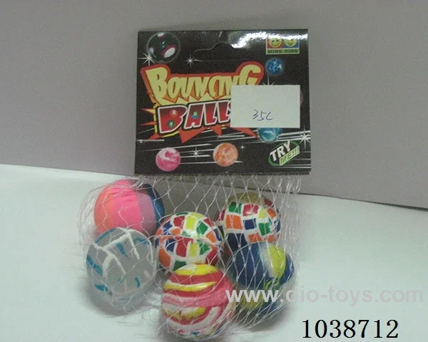 6pcsBouncy ball in Net bag