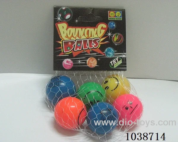 6pcsBouncy ball in Net bag