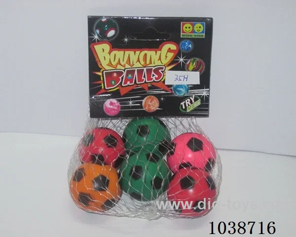 6pcsBouncy ball in Net bag