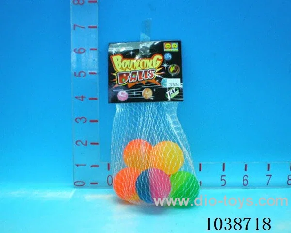 6pcsBouncy ball in Net bag