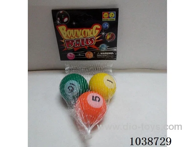 3pcsBouncy ball in Net bag
