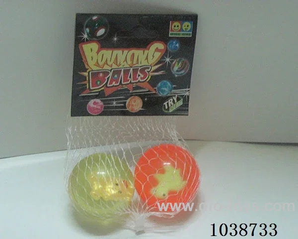 2pcsBouncy ball in Net bag