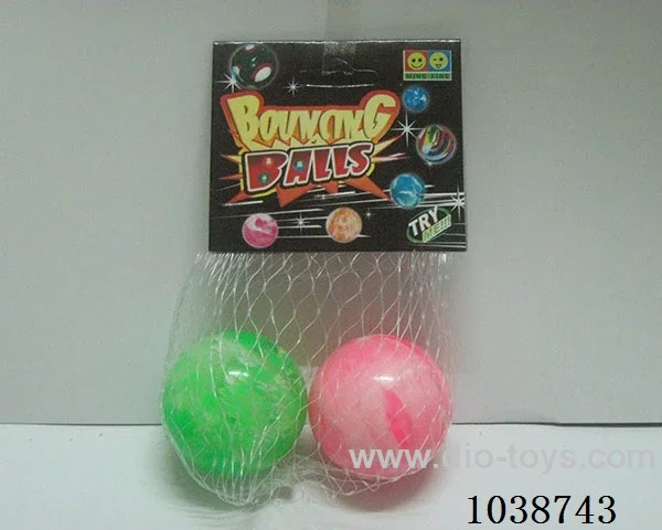2pcsBouncy ball in Net bag