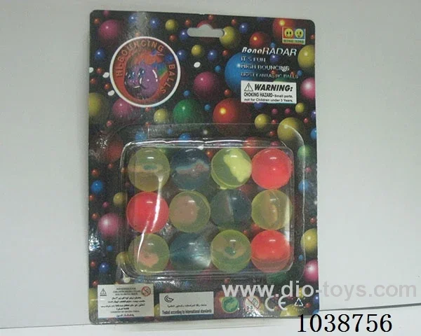 12pcsBouncy ball in blister
