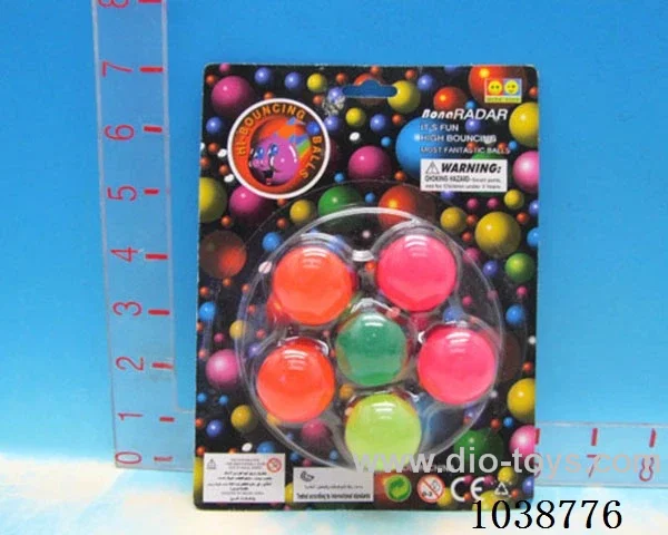 6pcsBouncy ball in blister