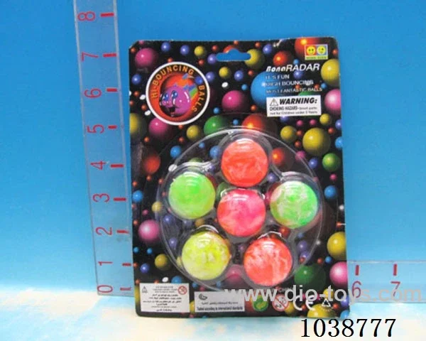 6pcsBouncy ball in blister