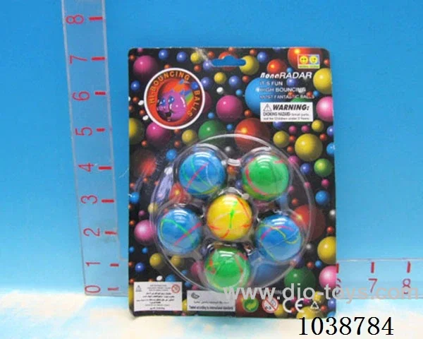 6pcsBouncy ball in blister