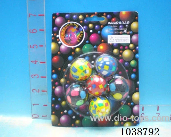 6pcsBouncy ball in blister